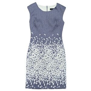 Sandro Ferrone floral, sleeveless dress back zipper